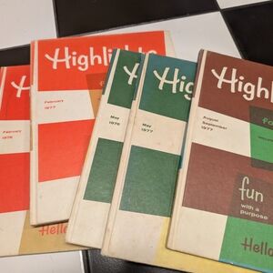 Vintage Highlights Magazines Set